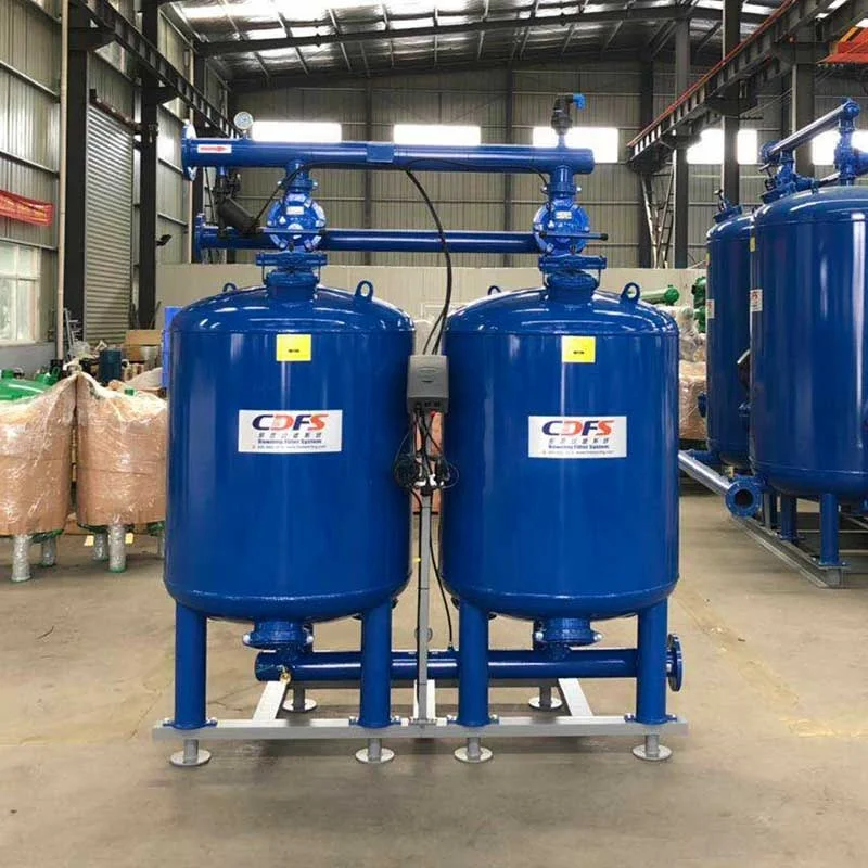 Deep Bed Sand Media Filter for Water Filtration Water Filter System Machine