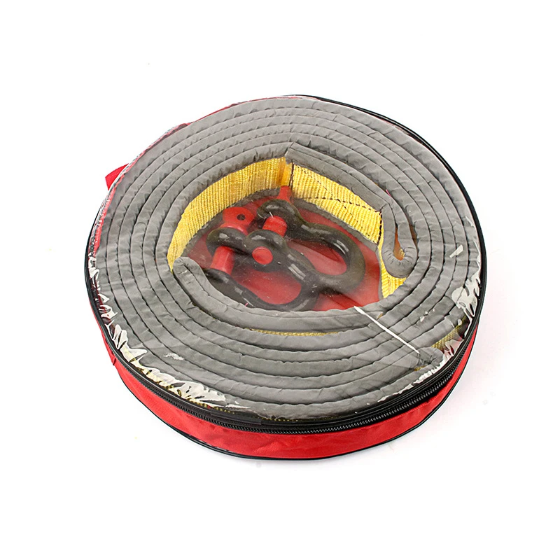 Thickened trailer rope for vehicles, towing rescue rope and vehicle strap, vehicle emergency tools