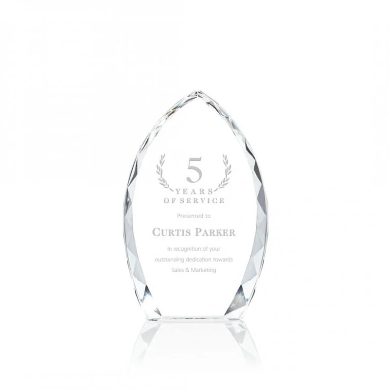 3d design wonderful prestige iceberg cube crystal honor award customized