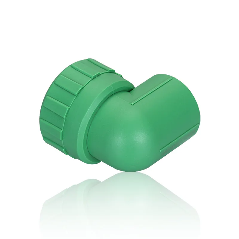 PPR water supply pipe and fittings Frost resistant series Green home decoration Female threaded elbow 90 degrees