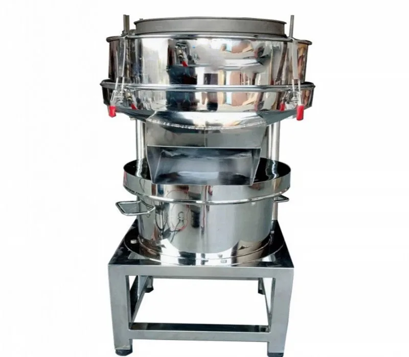 450 Round Filter Vibrating Screen Sieve For Liquid Fruit Vibro Screen Shaker Strainer Machine For Milk Or Soymilk