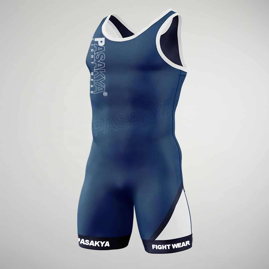 New Arrival Sublimation Spandex Wrestling Wear Mens Women Wrestling Singlet Cool Dry Customized