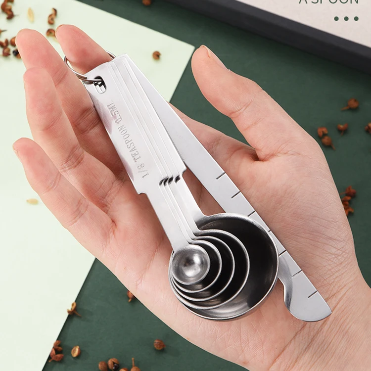 Wholesale Food Grade Stainless Steel Cooking Baking Tool Kitchen Seasoning Spoon 10 Gram Coffee Scoop