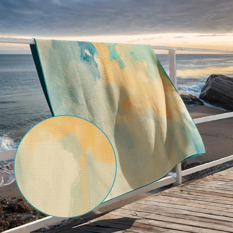 Легкое Тканое полотенце из микрофибры с логотипом