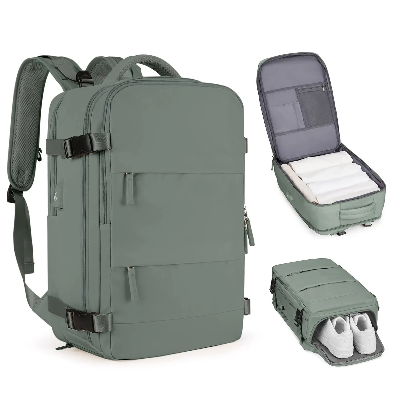 Travel Backpack Women, Carry On Backpack,Hiking Backpack Waterproof Outdoor Sports Rucksack Casual Daypack School Bag