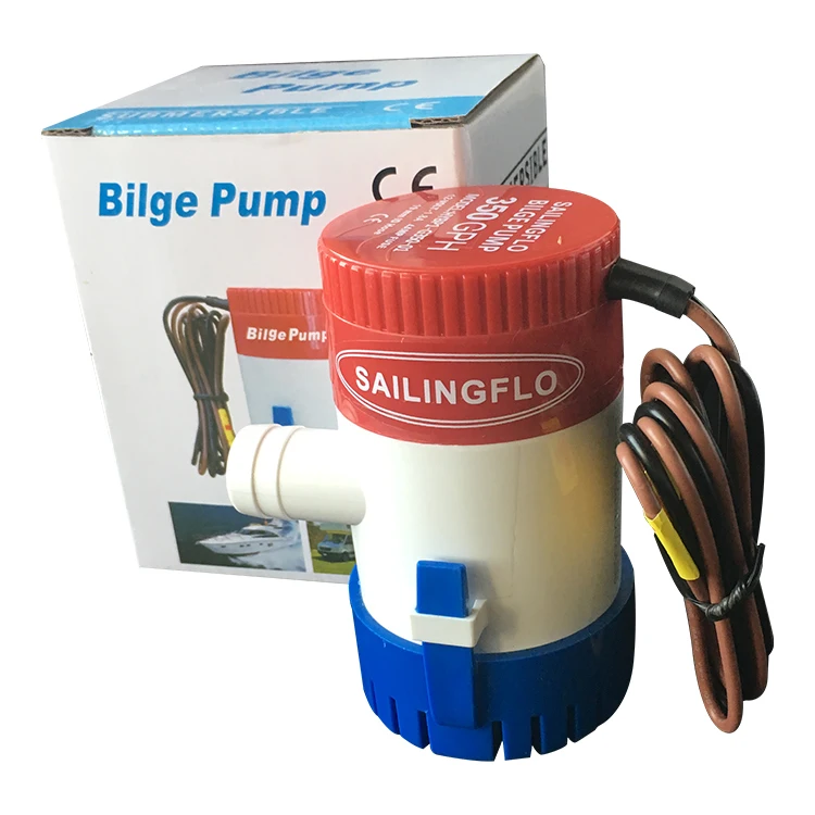 SAILINGFLO 350/500/750/1100GPH 12/24V bilge sea water pump for boat marine