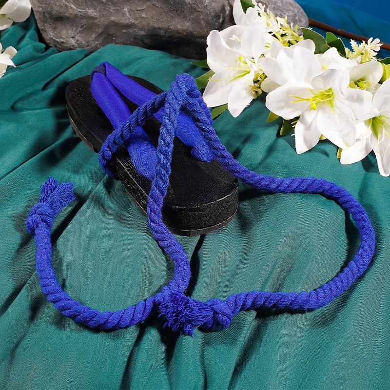 Genshin Impact Balladeer Scaramouche Kunikuzushi Wanderer Clogs Cosplay Shoes