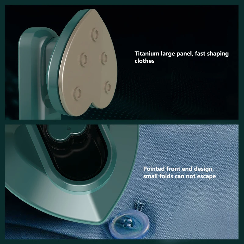 Новый утюжок для удаления морщин и волос, бытовой портативный ручной утюжок двойного назначения с подвесным утюгом, дорожный утюжок