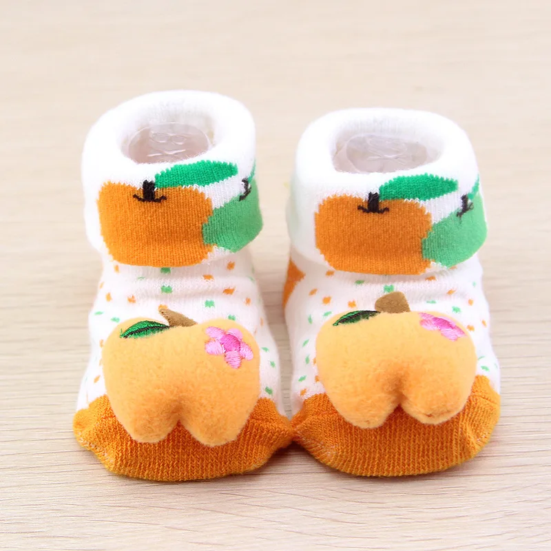 Wholesales Custom Cheap  Cartoon Baby Boys Girls Baby Socks Shoes