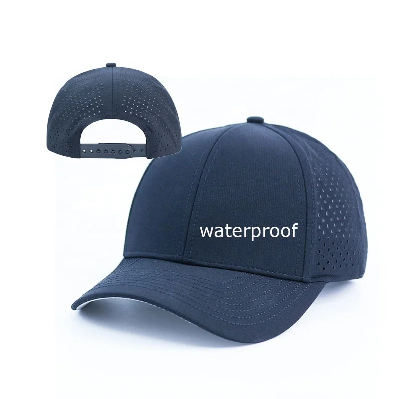 HS40 blank men plain white hats gorras baseball Veracap sports golf waterproof caps for man women water resistant hat