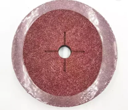 Industrial abrasive Grade Aluminum Oxide Resin Fiber Sanding Discs with Center Hole