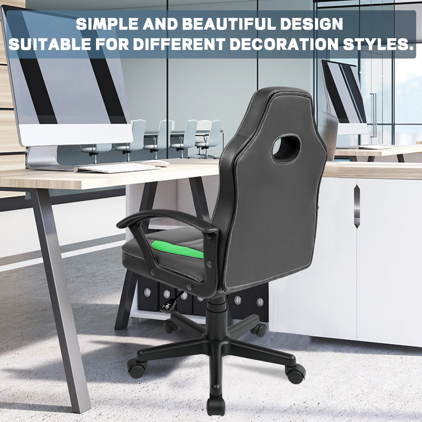 Factory Low Price Leather Small OEM  Ergonomic Racer   Gaming Chair