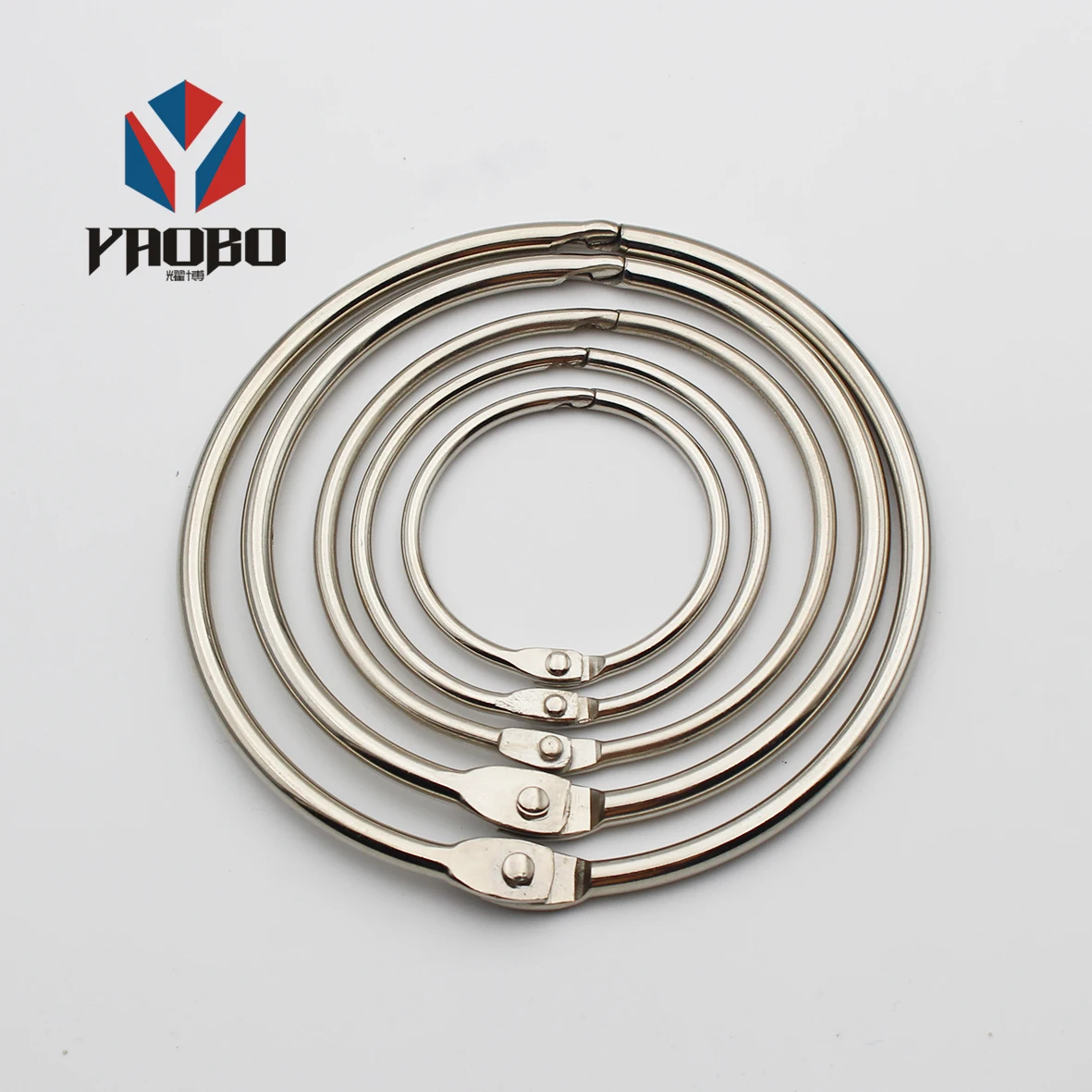 Office Binding Supply Loose Leaf Binder Ring Steel Book Binding Ring