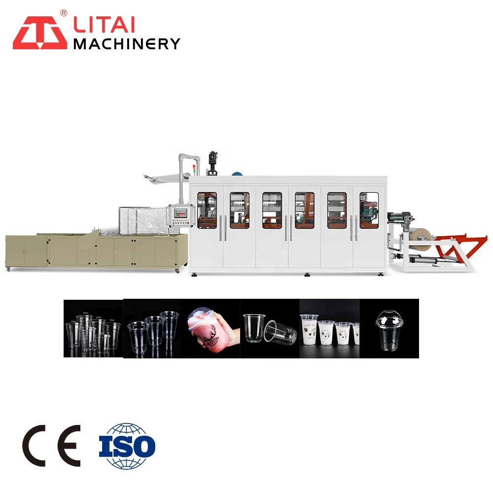 Sheet Film Plastic Coffee Cup Blister Moulder Forming Machine