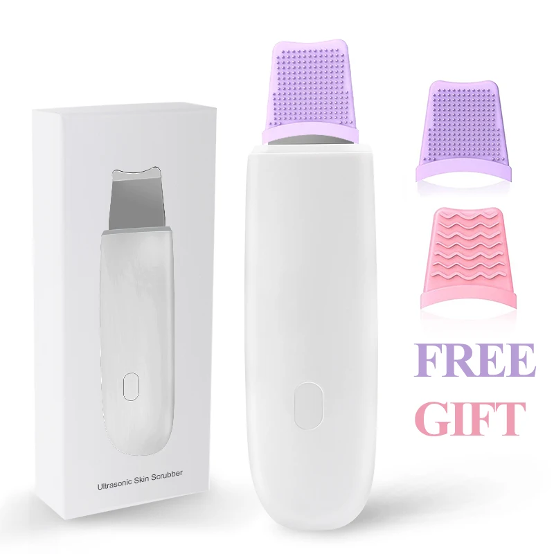 Для домашнего использования новых товары для красоты красота профессиональный уход за кожей лица кожи пилинг ультразвуковой Inface ультразвуковой лицевой шпатель кожи скруббер