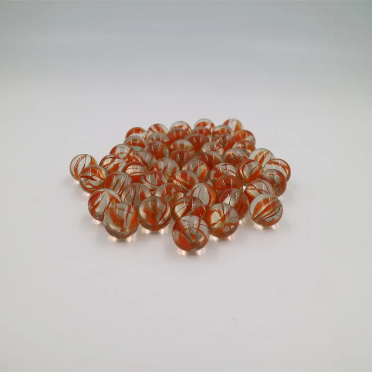 14mm 25mm 22mm Cute playing  glass marble ball