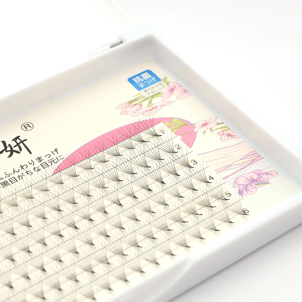 
Professional Eyelash Extensions 0.07 Premade Fans False Eyelashes 3d 7d 10d Russian Bulk Mink Silk Volume Lashes Fans extensions 