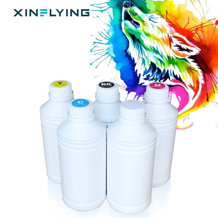 USA Warehouse CMYK+W DTF Ink 9 Colors DTF Printer Ink 1000ML Liter Mulit Color DTF Premium Ink