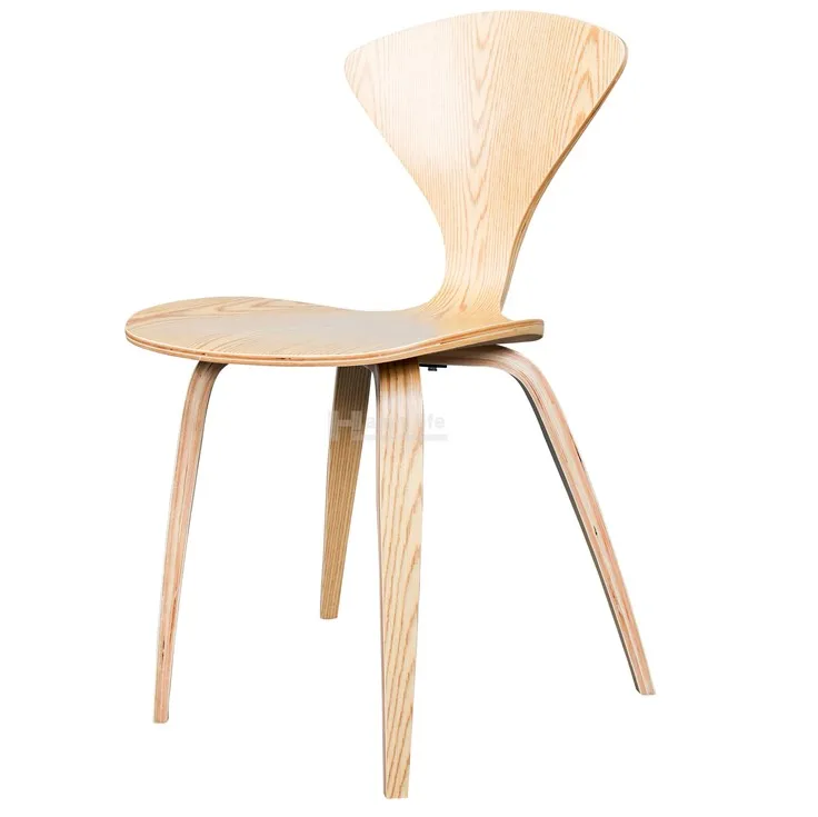 Барный высокопрочный норманский фанерный стул cherner для ресторана