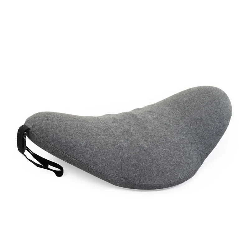 SUREWAL Memory Foam Thinner Cooling Back Cushion wedge shape gel Lumbar Cushion for Lay Down on Bed