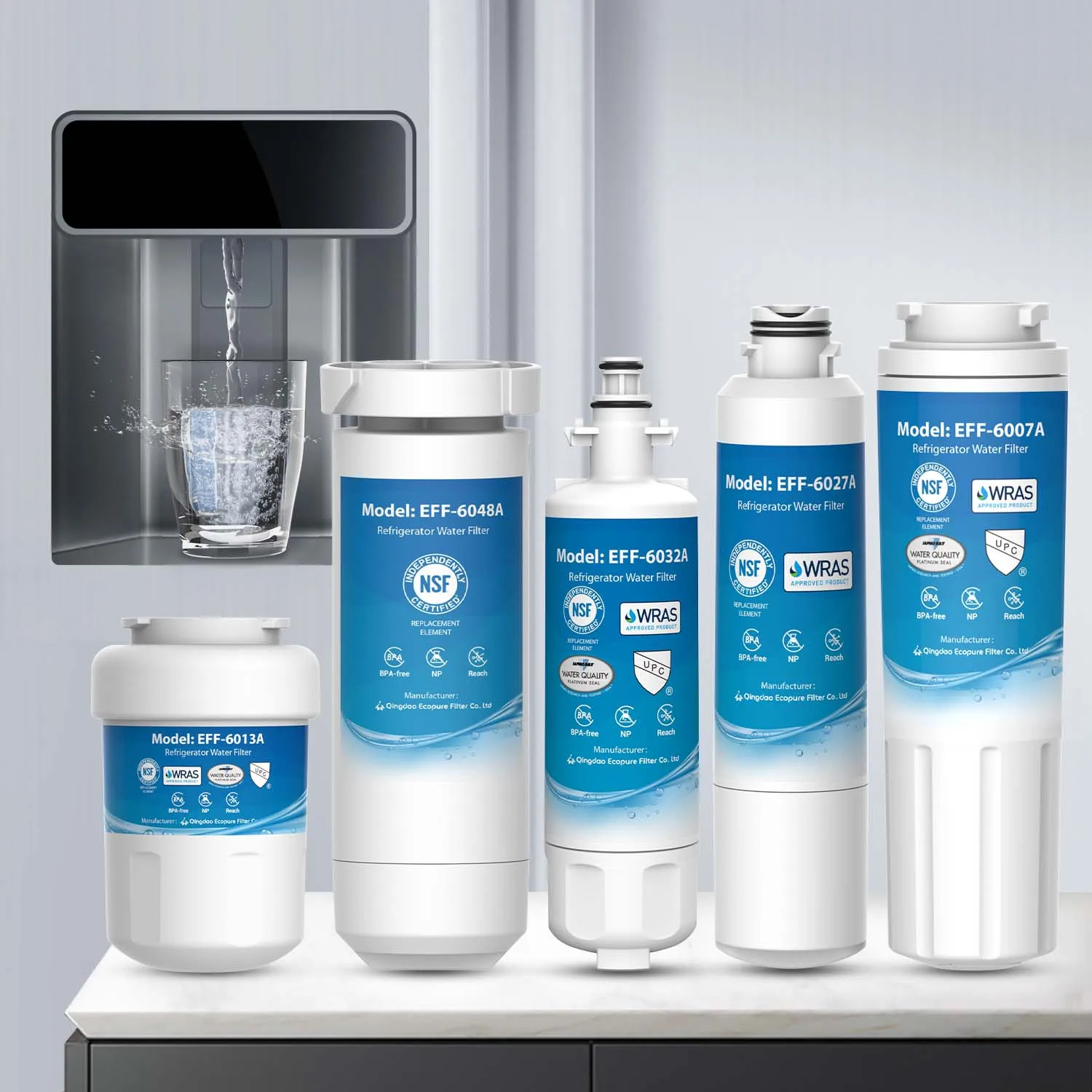 EFF-6032 refrigerator water filters Replacement for  9690 46-9690 water filter