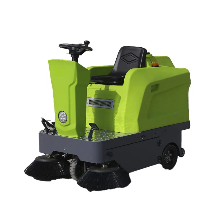 Greenmotor  Electric Automatic Park Road Ride On Floor Sweeper