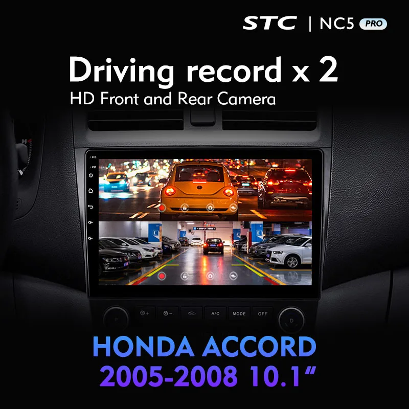 10.1 inch touch screen multimedia System android 10.0 for HONDA ACCORD 2005 2008 car radio dvd player gps navigation car audio
