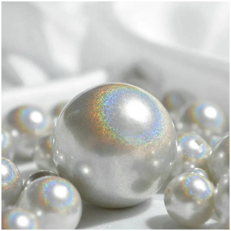 Wholesale 3D Illusion Miracle Beads Acrylic Material For Bracelet Necklace Jewelry Making