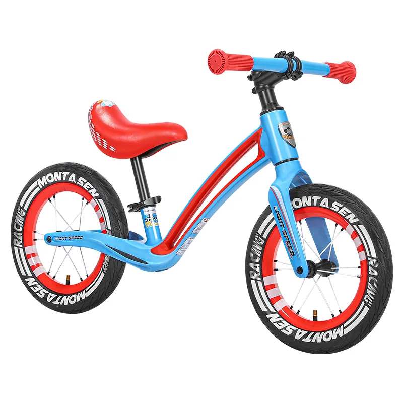 Montasen M-F805-S 12' Magnesium Kids Balance Bike for kids training balance Children Ride on Car Hot Seller