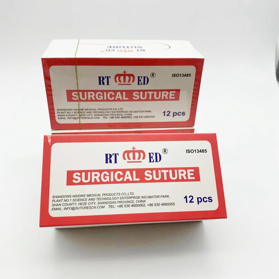 Polyglecaprone  (PGCL) Synthetic Monofilament  sutures with needle USP 6/0-2 75CM violet/undyed quality control