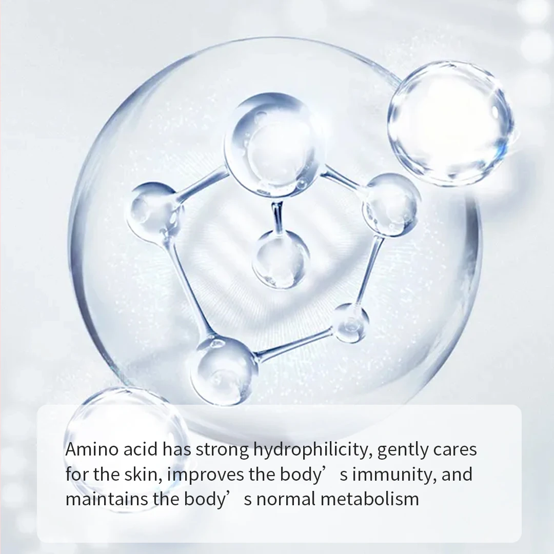 Best Gentle Foam Face Wash Vitamin C Amino acid Foaming Facial Cleanser