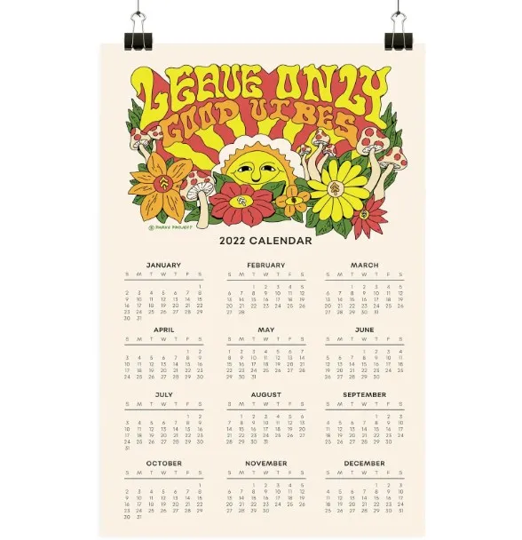 2024 f s c Custom Logo Design Paper Poster Large Calendar Poster