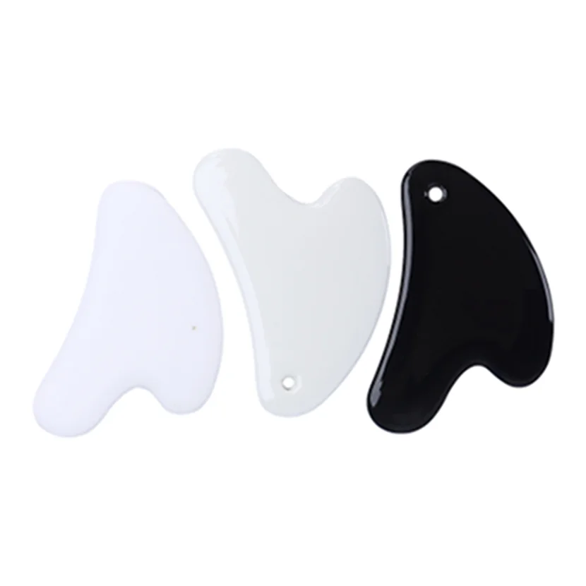 Microcrystalline Ceramic Scraper Facial Massage Tool Beauty Gua Sha Board