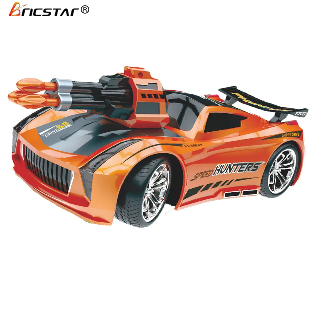 Bricstar watch voice control car shooting bullet china remote control car toys, soft bullet toy with voice recorded function