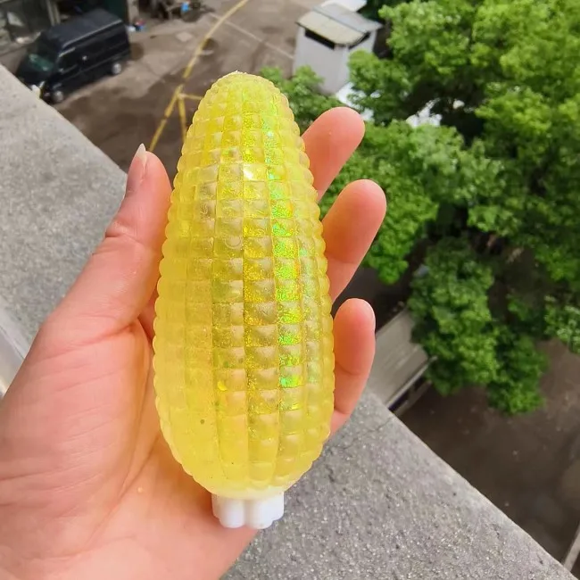 2023 New Hot Sale Banana Corn Carrot Shape Slow Rebound Stress Ball Simulated Fruit Squishy Toy For Children
