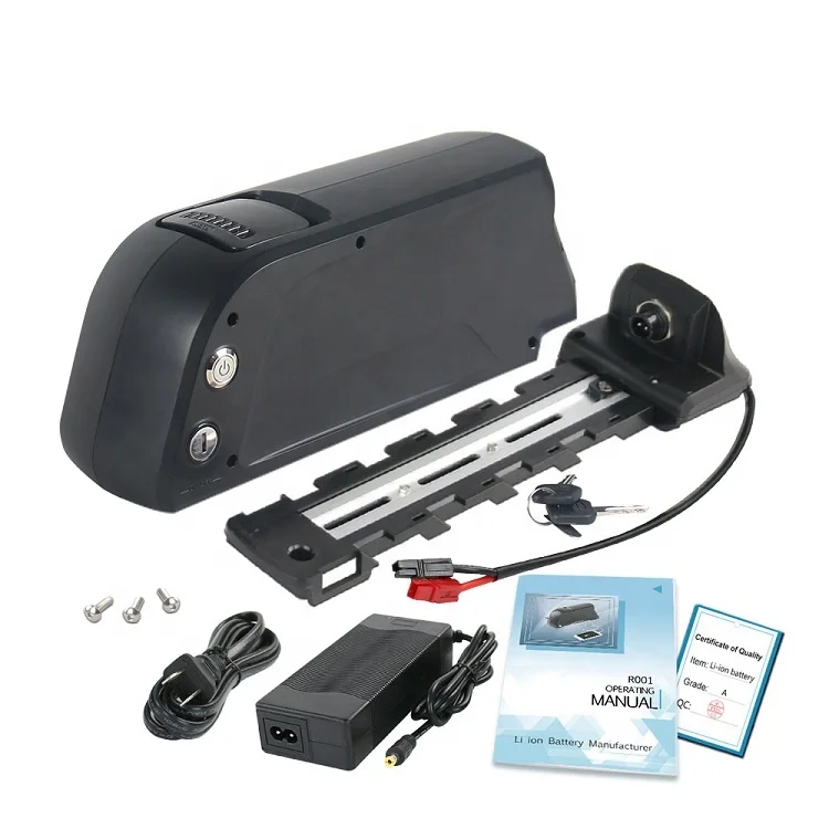 Classic Waterproof Shockproof Lithium Li Ion Down Tube 36V 48V 52V Dolphin ATLAS-DA Ebike Battery Pack