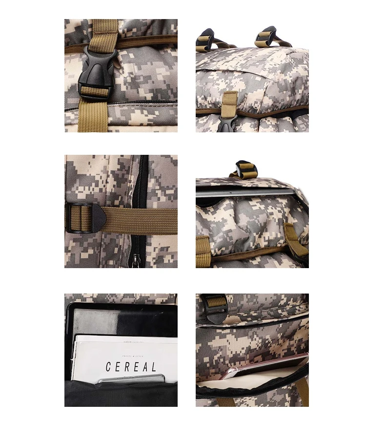 Wholesale 600D/900D Polyester Shoulder Tactical Backpack Molle Pouches for Outdoor Camping Hiking Traveling