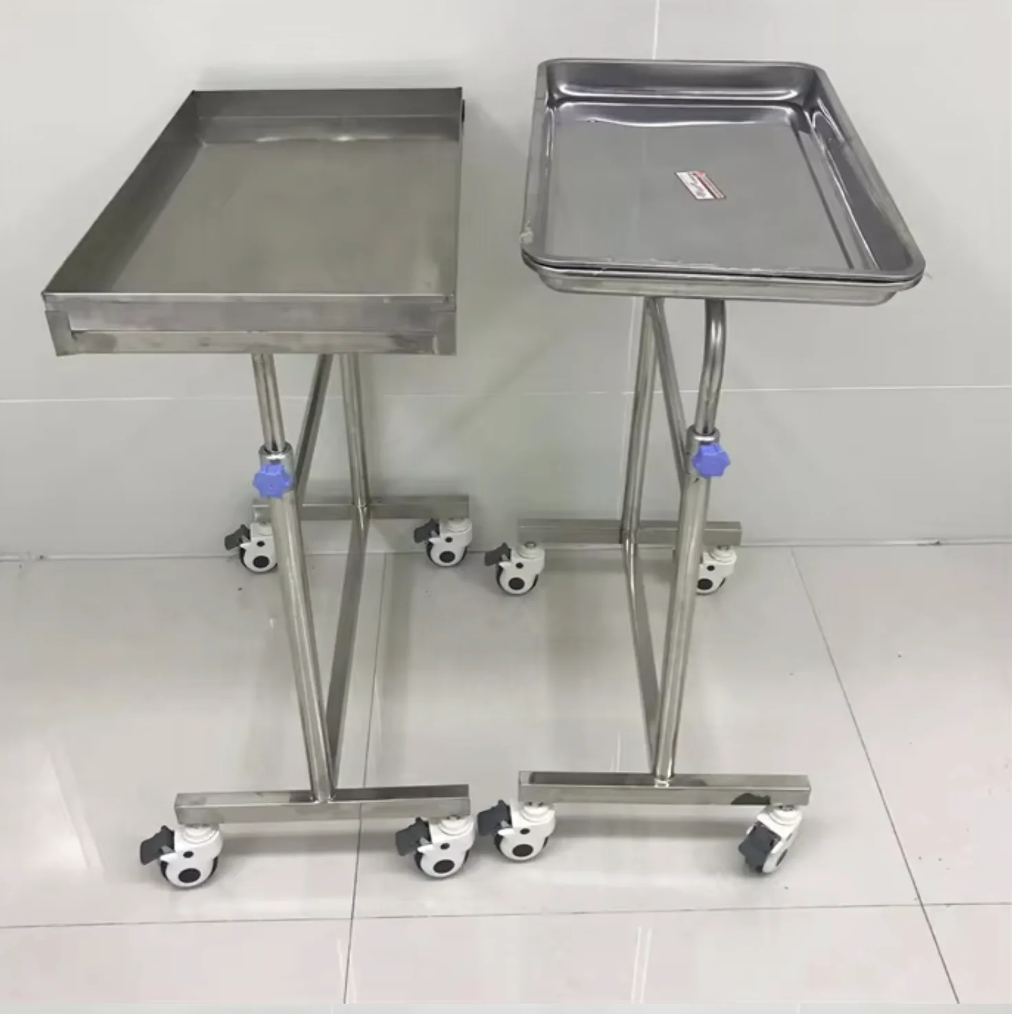 Good Sell Hospital Abs Surgical Emergency Crash CartClinical Medical Treatment Instrument Anesthesia Dressing Trolley Mayo Table