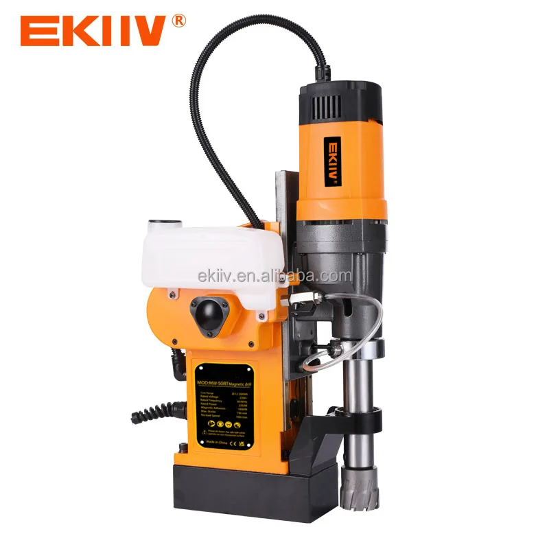 220V/110V 1500W Industrial Grade EKIIV Automatic 60MM Aunnlar cutter Magnetic Base Drill magnetic core drilling machine