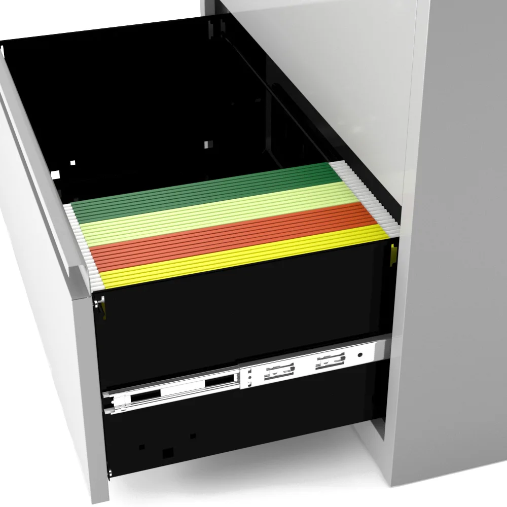 Office Furniture Wide Drawer Legal File 5 Adjustable Drawer Lateral File Steel Filing Cabinet