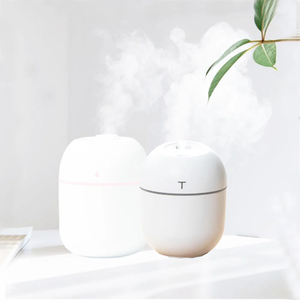 Jellyfish USB Ultrasonic Air Humidifier LED Lamp Mini Essential Oil Diffuser Purifier Aroma Anion Mist Maker With Romantic Light