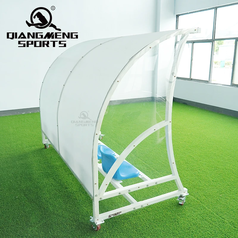 4 Person Portable player team shelters Portable football team dugouts soccer substitute bench