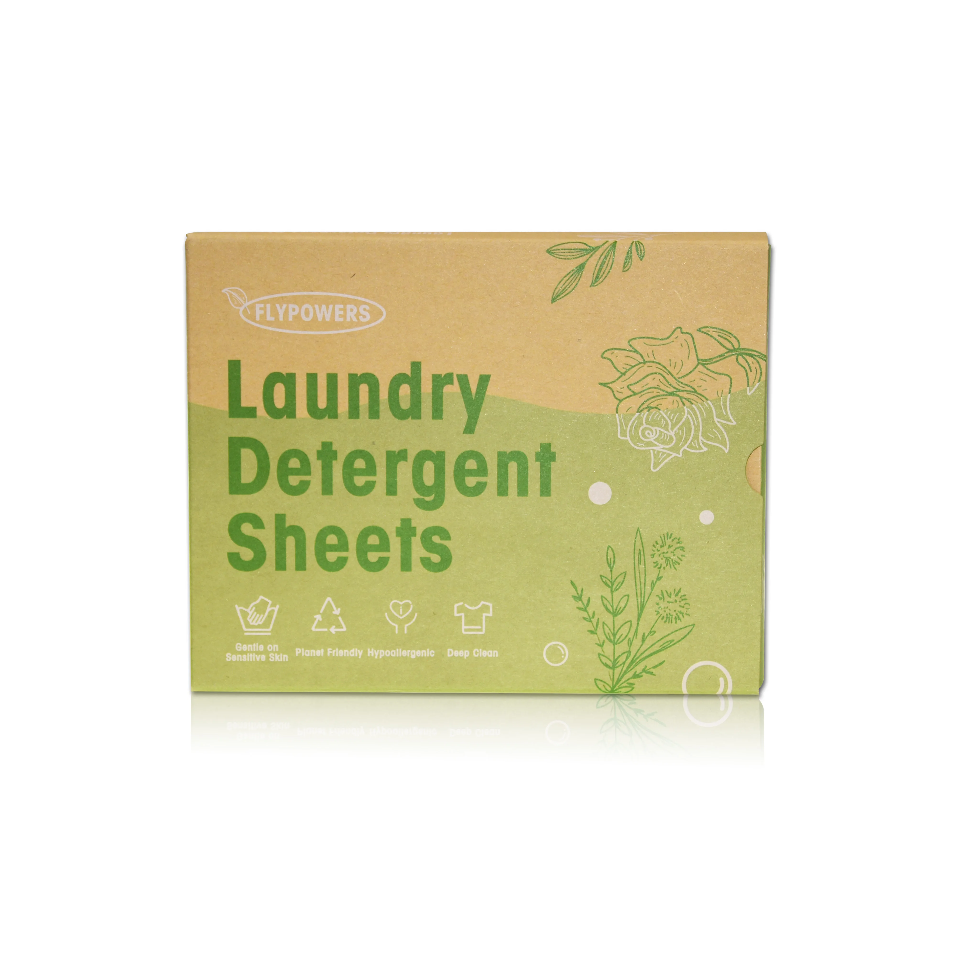 Eco-friendly Biodegradable   Natural Plant Laundry Detergent Sheet/Strips,laundry detergent