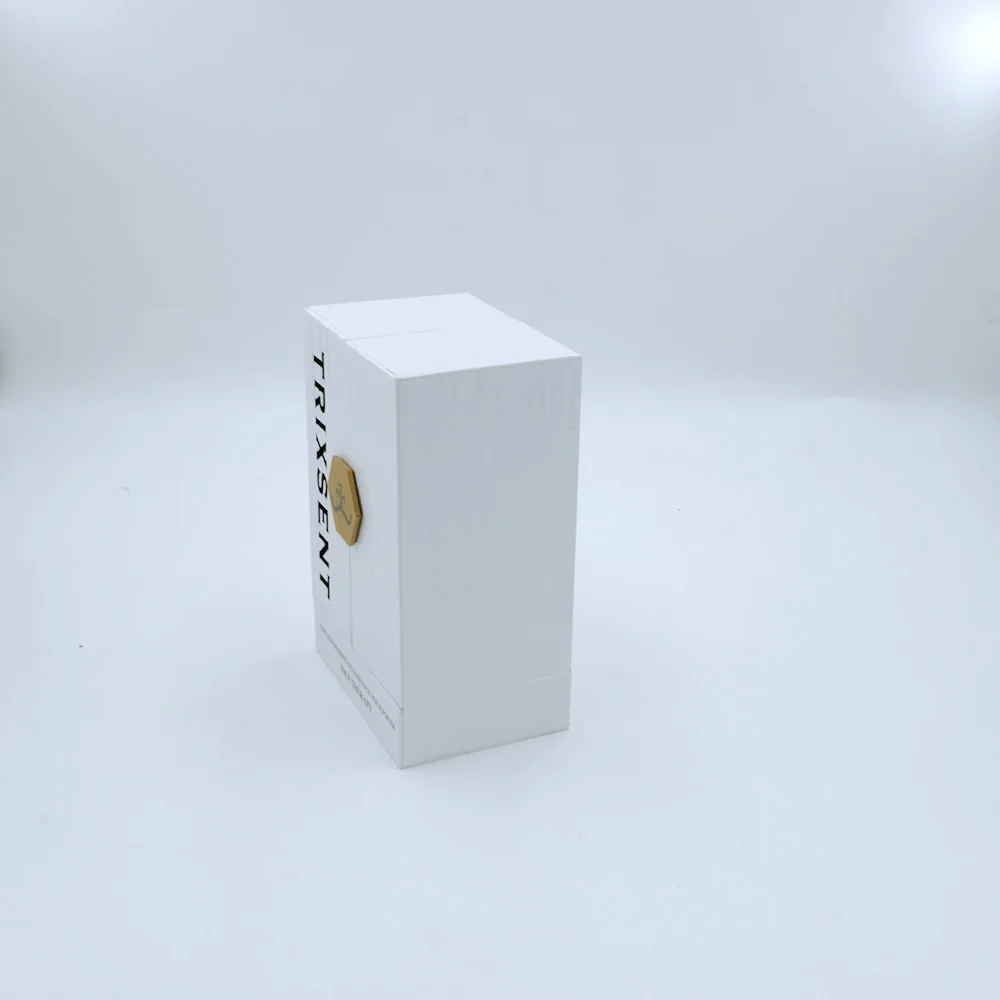 Custom paper magnetic white luxury healthy care bottle package boxes food supplement packaging