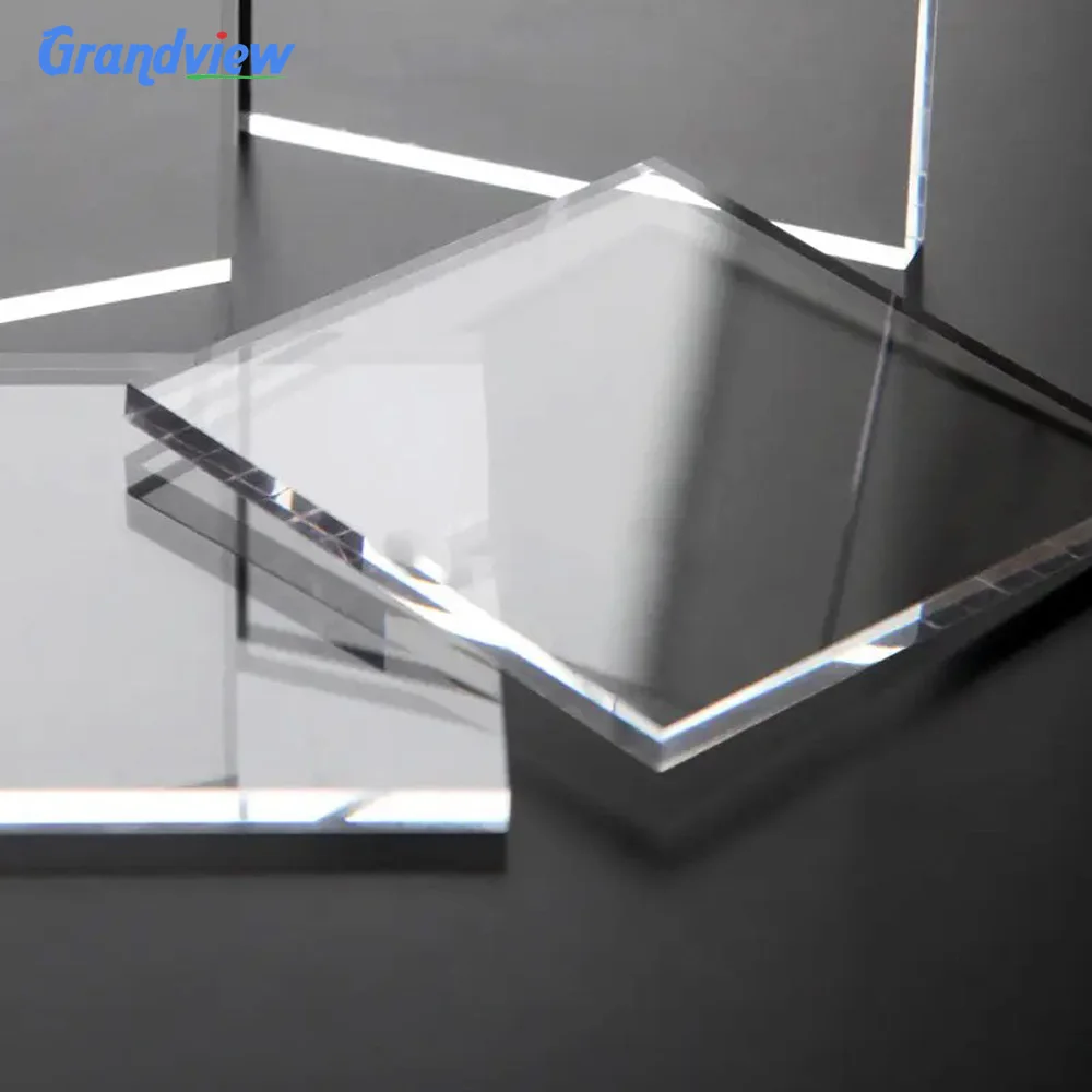 Grandview Cast Acrylic Sheet 5mm Clear 4ft x 6ft Acrylic Sheet Ultra Thin Clear Acrylic Plexiglass Sheet
