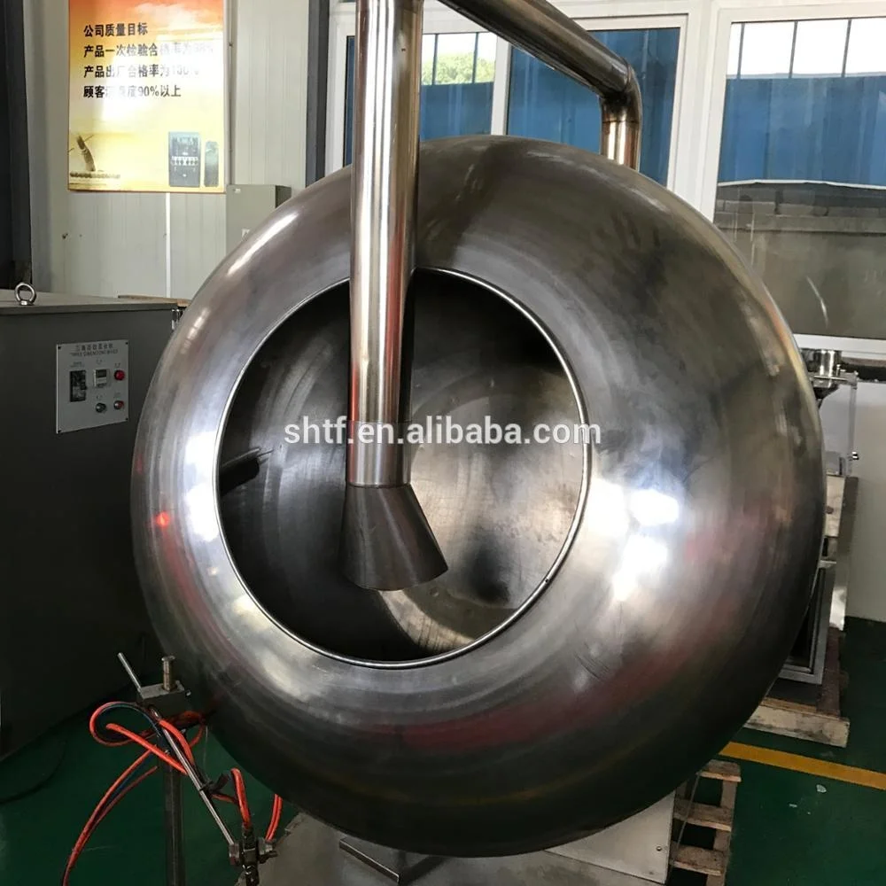 304 машина для покрытия сахара из нержавеющей стали пищевого класса для жемчужных орехов и шоколада