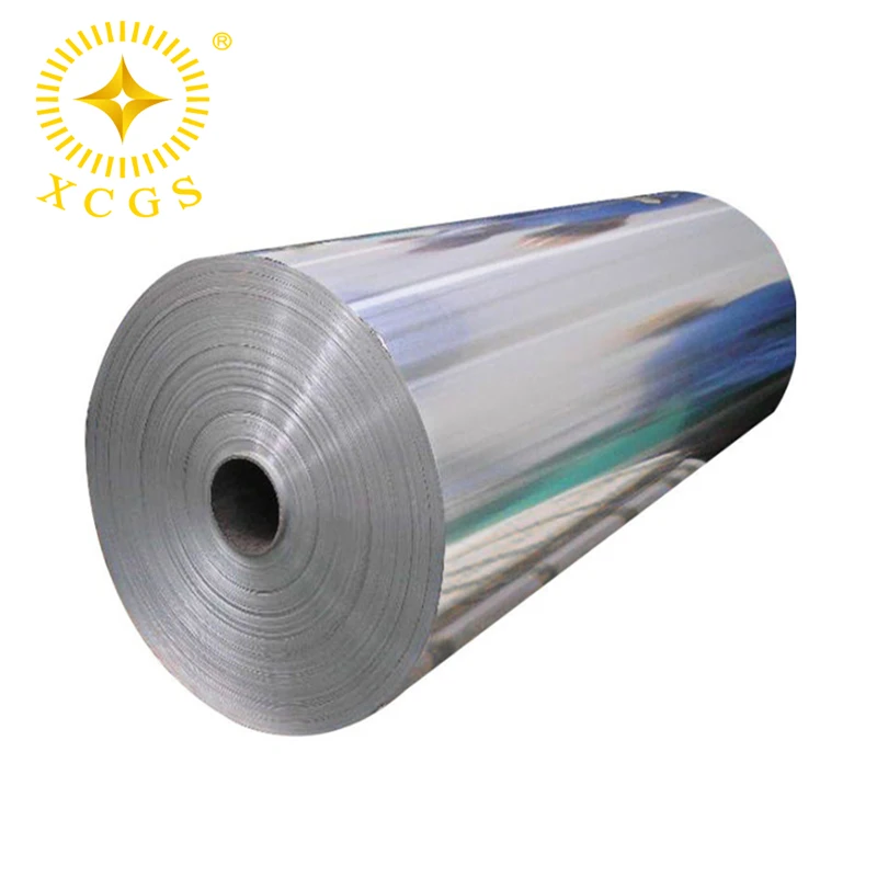 Wholesale custom logo printed aluminum foil big roll aluminum foils in roll medical use aluminum foil coated 25 micron Shipping Bag