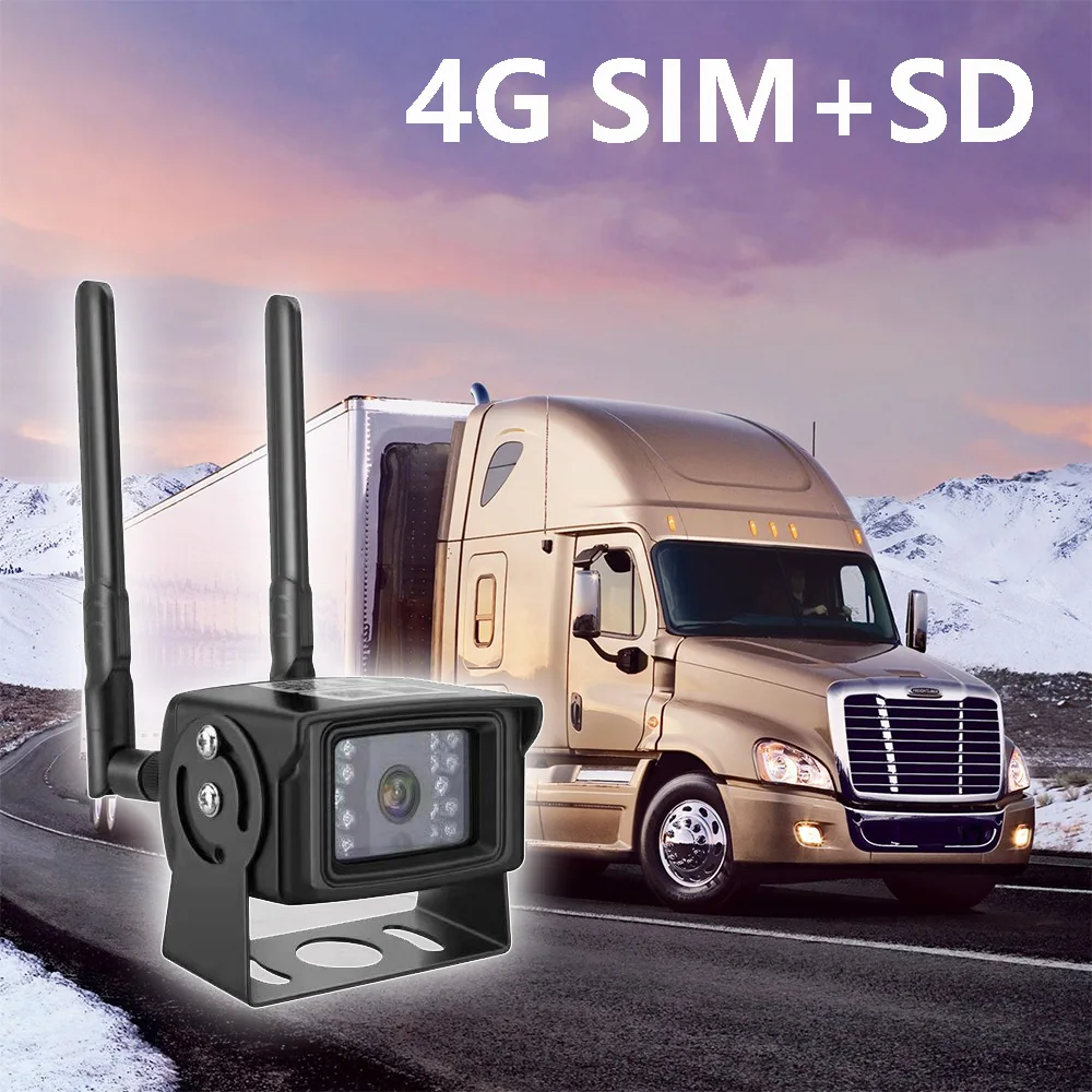 CCTV 1080p Full HD School Bus Ship Truck Vehicle Car 4G WIFI Camera