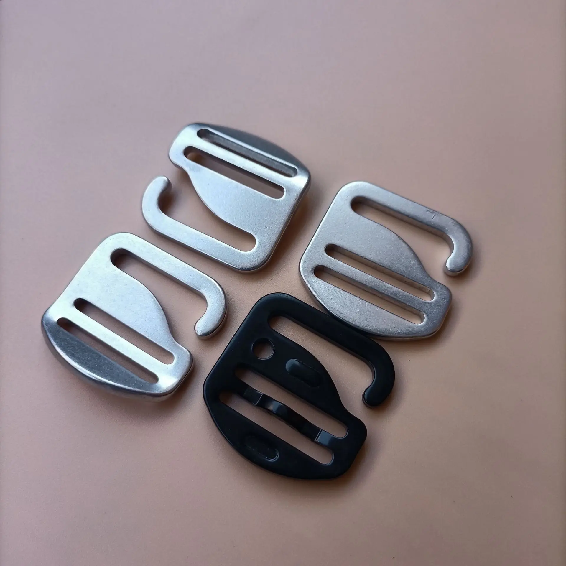 Aviation aluminum bag box webbing G-shaped adjustment buckle hook