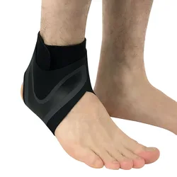 1PC Pressurized Bandage Ankle Support Ankle Brace Protector Foot Strap Elastic Belt Fitness Sports Gym Badminton Accessory